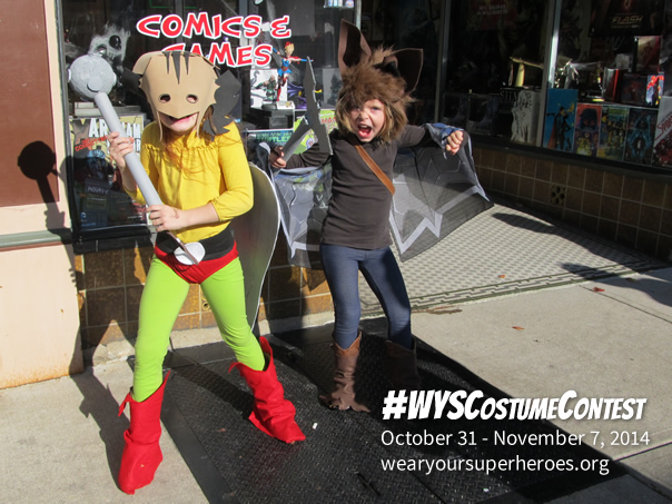 2014 Wear Your Superheroes Halloween Costume Contest
